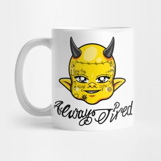 Dimitri The Yellow Devil - Always Tired Mug